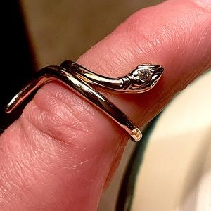 Vintage snake ring